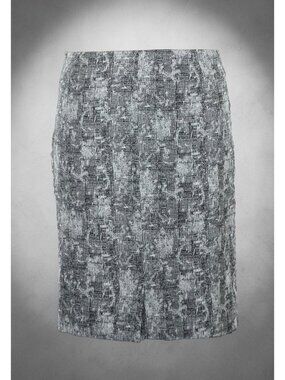 MM LAFLEUR Gray Black Pencil Skirt Size 6